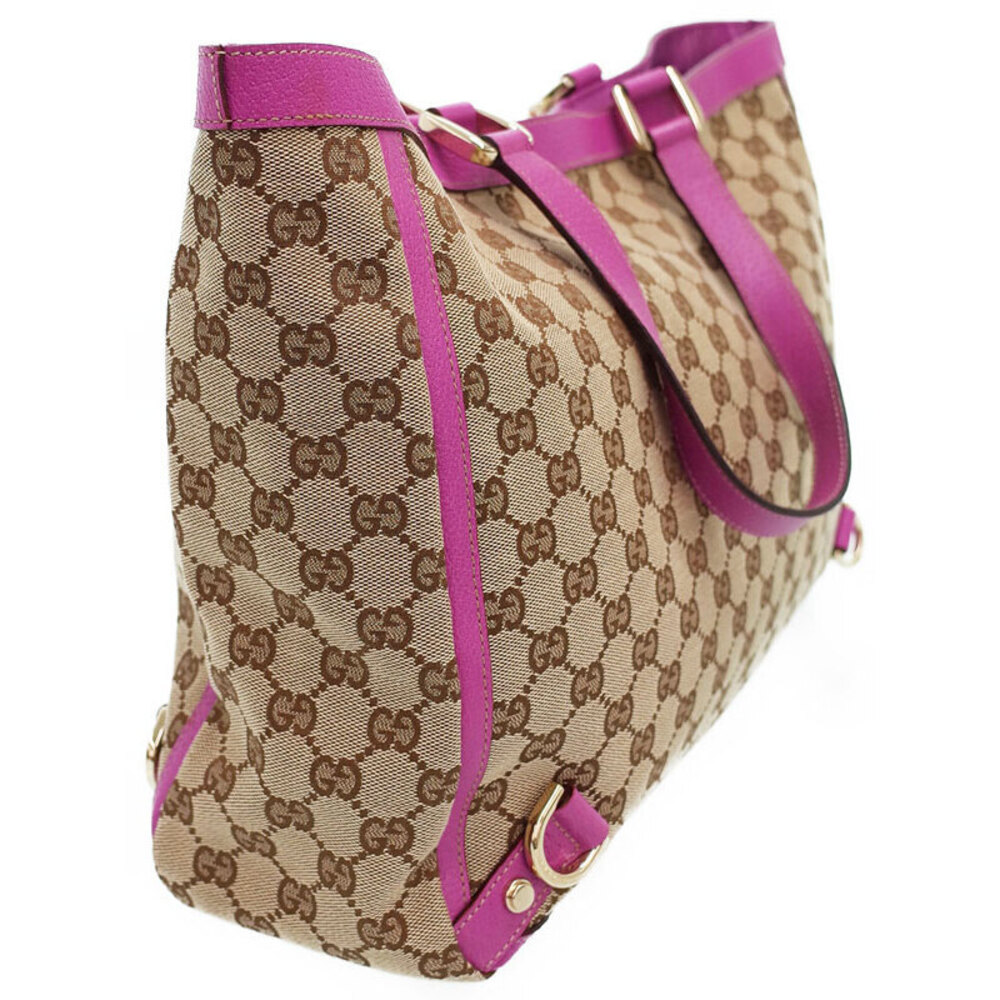 Gucci GG Canvas Abbey Line Bag Tote